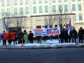 Пикет посольства США в Киеве 17.01.17